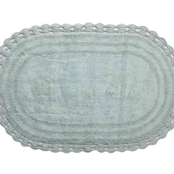 ΠΑΤΑΚΙ oval (70cm x 140cm) mint SilkFashion