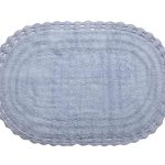 ΠΑΤΑΚΙ oval (60cm x 100cm) σιέλ SilkFashion