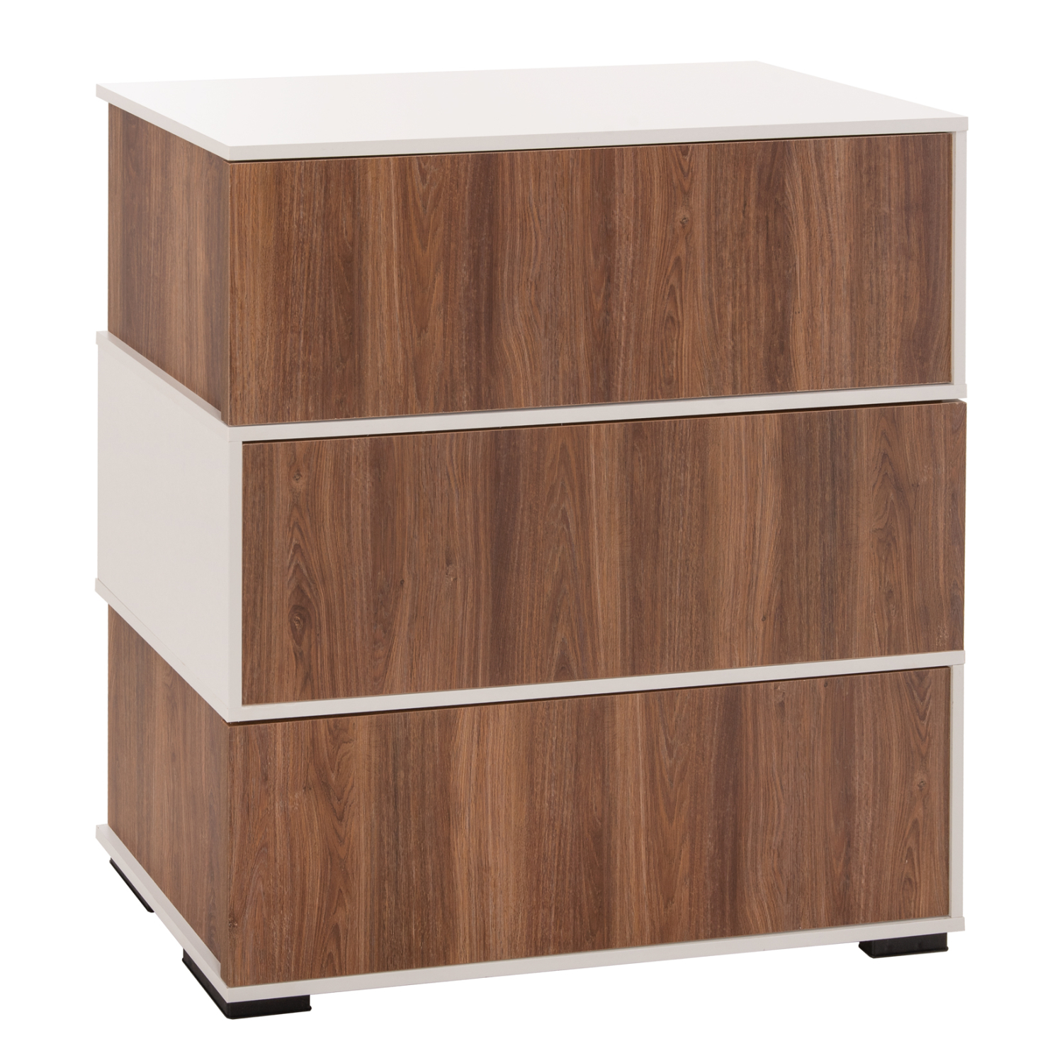 papoytsothiki-3theseon-fb9893811-melamin ΠΑΠΟΥΤΣΟΘΗΚΗ 3ΘΕΣΕΩΝ MIRABELL HM8938.11 ΜΕΛΑΜΙΝΗ ΣΕ ΚΑΡΥΔΙ-ΛΕΥΚΟ 90Χ30Χ93Yεκ. - Image 1