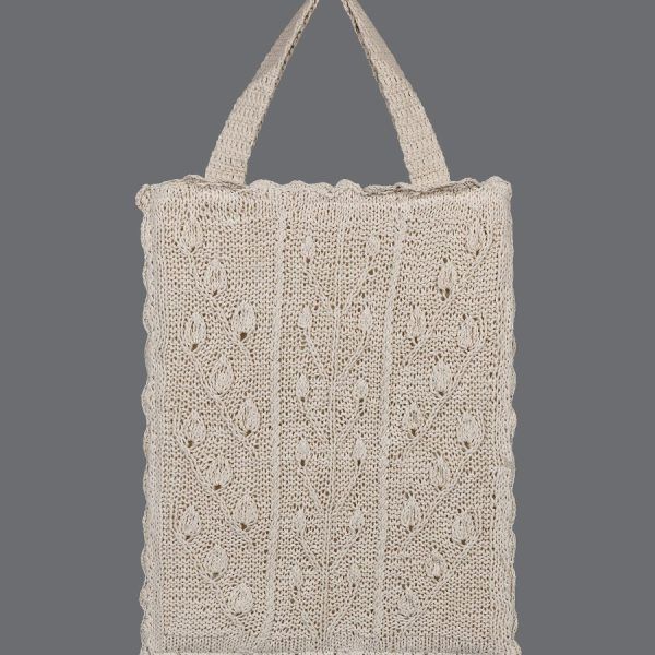 Πλεκτή τσάντα (33cm x 44cm) 3 SilkFashion