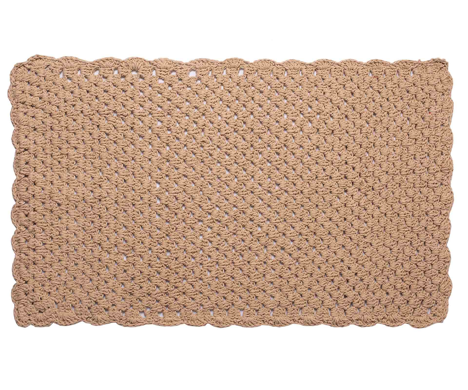 plektompez2 ΠΑΤΑΚΙΑ πλεκτό (70cm x 140cm) μπέζ SilkFashion - Image 1