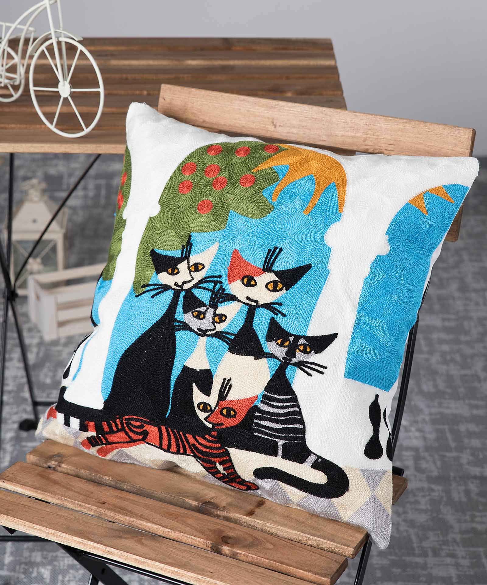 polygazo80 ΜΑΞΙΛΑΡΟΘΗΚΗ (45cm x 45cm) πολύγαζο80 SilkFashion - Image 1