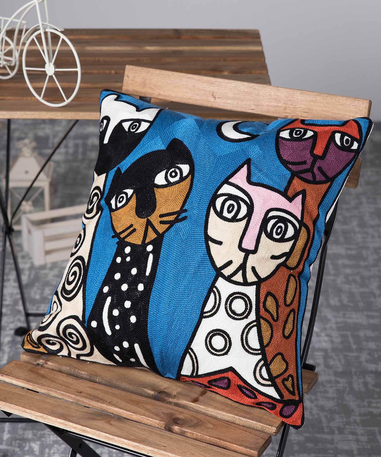 polygazo81 ΜΑΞΙΛΑΡΟΘΗΚΗ (45cm x 45cm) πολύγαζο81 SilkFashion - Image 1