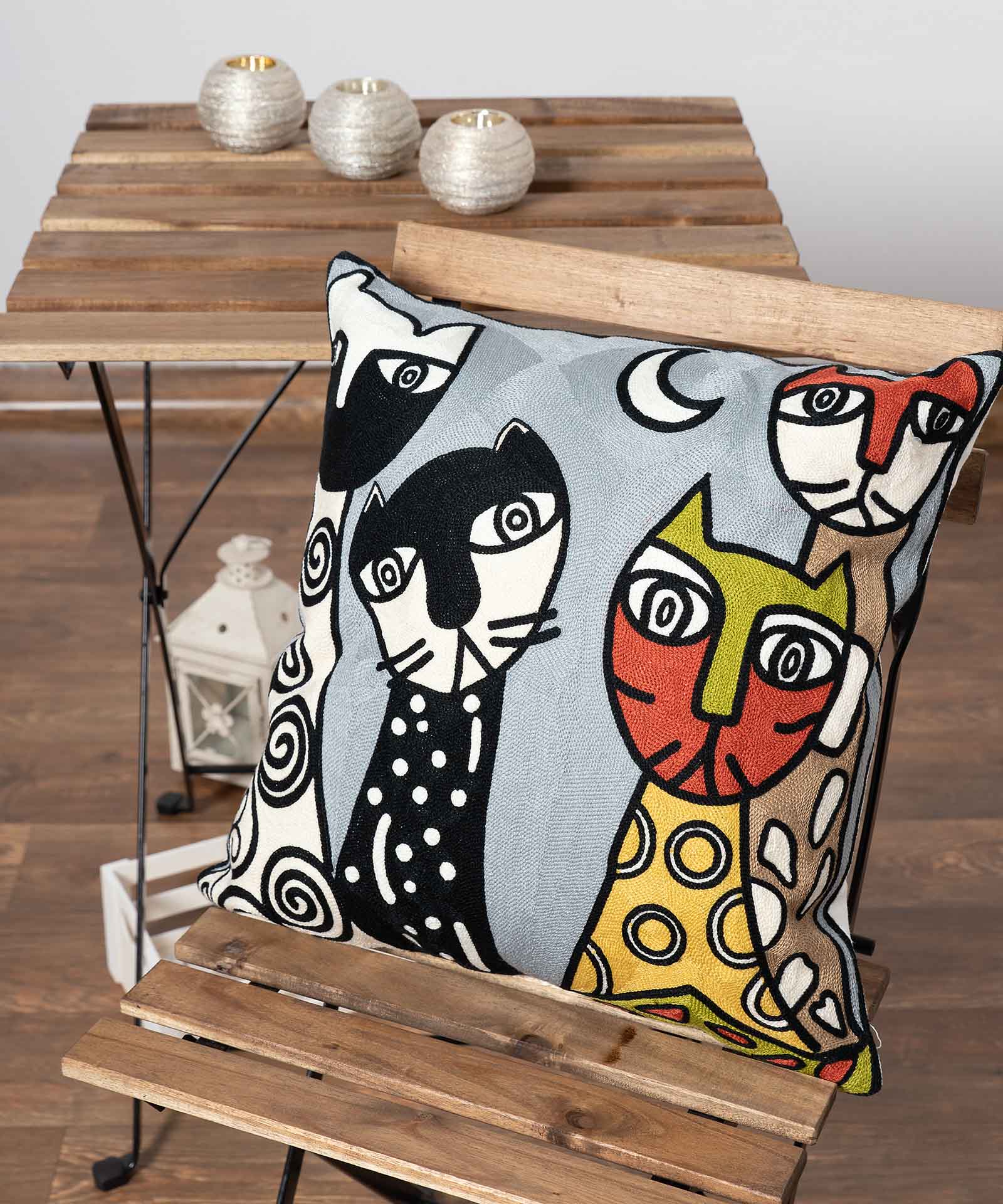 polygazo93 ΜΑΞΙΛΑΡΟΘΗΚΗ (45cm x 45cm) πολύγαζο93 SilkFashion - Image 1