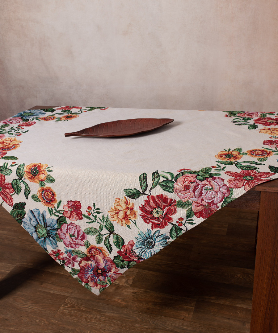 printemps3-1 Τραπεζοκαρέ (140cm x 140cm) PRINTEMPS SilkFashion - Image 1