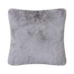 ΜΑΞΙΛΑΡΟΘΗΚΗ RABBIT FUR ΜΕ ΓΕΜΙΣΗ (45cm x 45cm) GREY SilkFashion