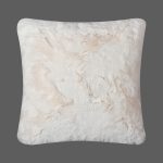 ΜΑΞΙΛΑΡΟΘΗΚΗ RABBIT FUR ΜΕ ΓΕΜΙΣΗ (45cm x 45cm) IVORY SilkFashion