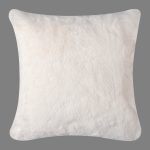 ΜΑΞΙΛΑΡΟΘΗΚΗ RABBIT FUR (45cm x 45cm) IVORY SilkFashion