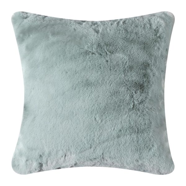 ΜΑΞΙΛΑΡΟΘΗΚΗ RABBIT FUR (45cm x 45cm) MINT SilkFashion