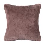 ΜΑΞΙΛΑΡΟΘΗΚΗ RABBIT FUR (45cm x 45cm) PURPLE SilkFashion