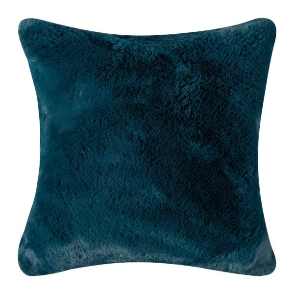 ΜΑΞΙΛΑΡΟΘΗΚΗ RABBIT FUR (45cm x 45cm) SEA GREEN SilkFashion