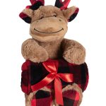 ΒΕΒΕ FLANNEL ΚΟΥΒΕΡΤΑΚΙ (80cm x 120cm) ταρανδάκι SilkFashion