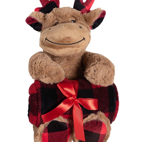 ΒΕΒΕ FLANNEL ΚΟΥΒΕΡΤΑΚΙ (80cm x 120cm) ταρανδάκι SilkFashion