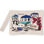 Πορτοφόλι καραβόπανο (30cm x 20cm) canvas 3 RHODES SilkFashion