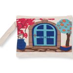 Πορτοφόλι καραβόπανο (30cm x 20cm) canvas 4 RHODES SilkFashion