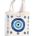 Τσάντα καραβόπανο (40cm x 40cm x 10cm) canvas 6 RHODES SilkFashion