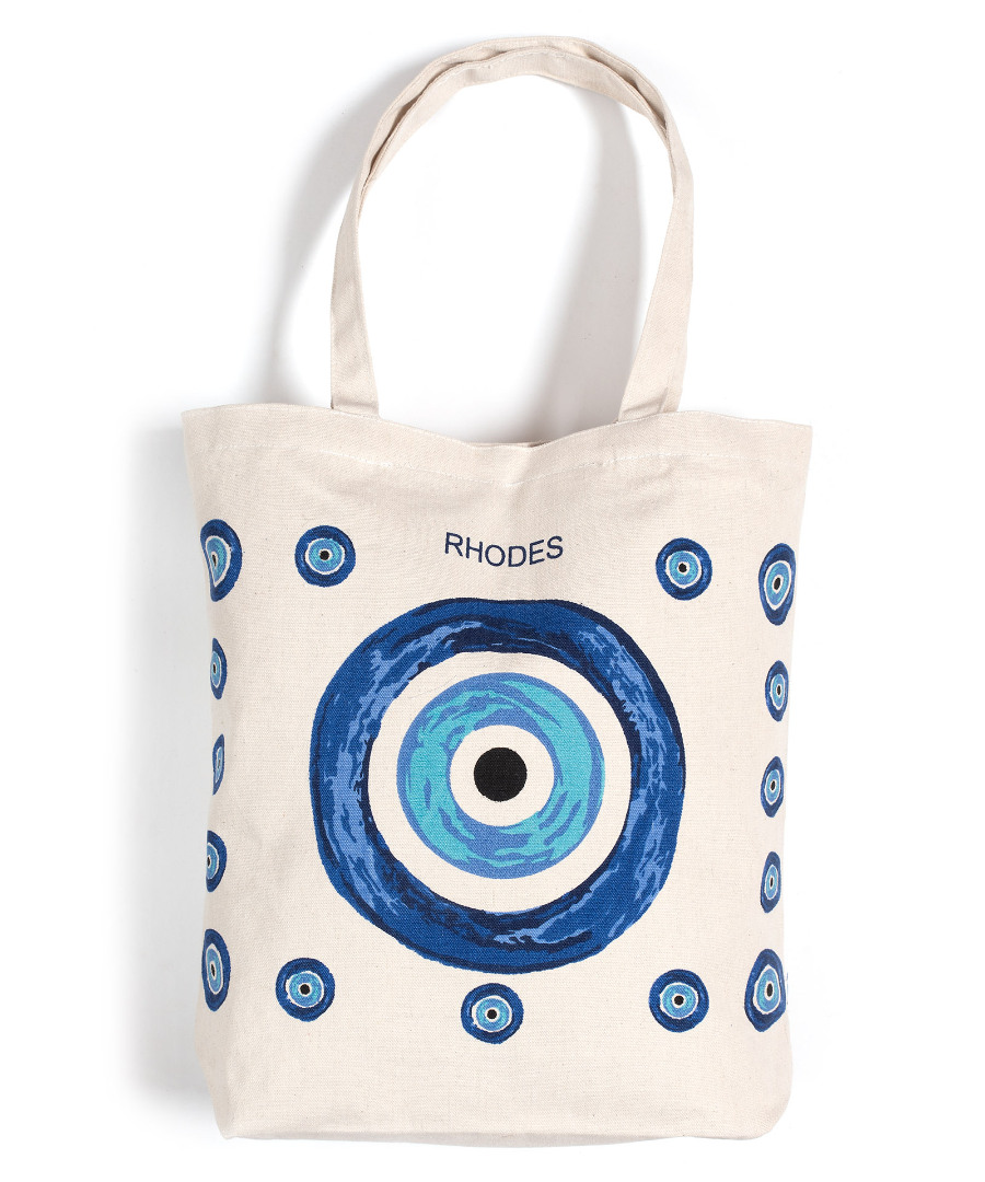 rhodescanvas6 Τσάντα καραβόπανο (40cm x 40cm x 10cm) canvas 6 RHODES SilkFashion - Image 1