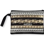 Πορτοφόλι καραβόπανο (30cm x 20cm) gold 5 RHODES SilkFashion