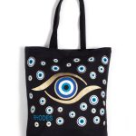 Τσάντα καραβόπανο (40cm x 40cm x 10cm) gold 7 RHODES SilkFashion