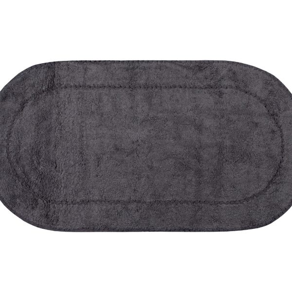 Πατάκι rococo (65cm x 130cm) anthracite SilkFashion