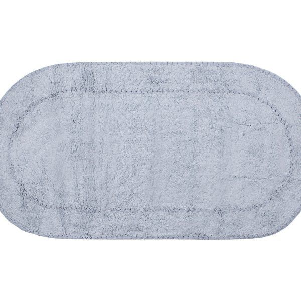 Πατάκι rococo (65cm x 130cm) sky blue SilkFashion