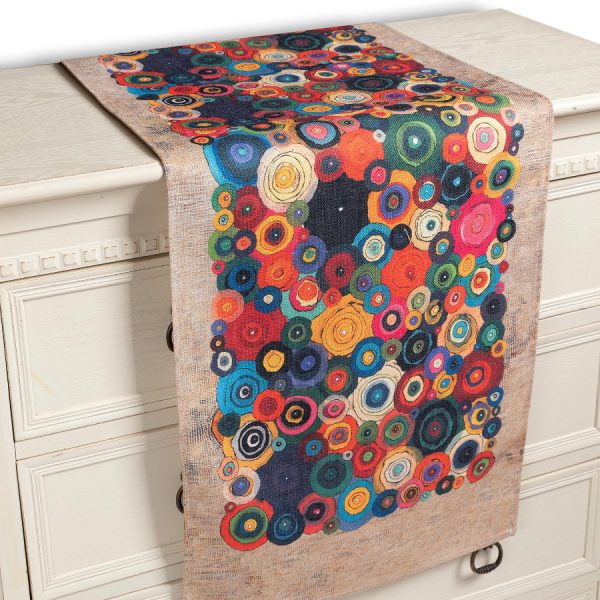 Τραβέρσα με στάμπα (40cm x 135cm) ks3 SilkFashion