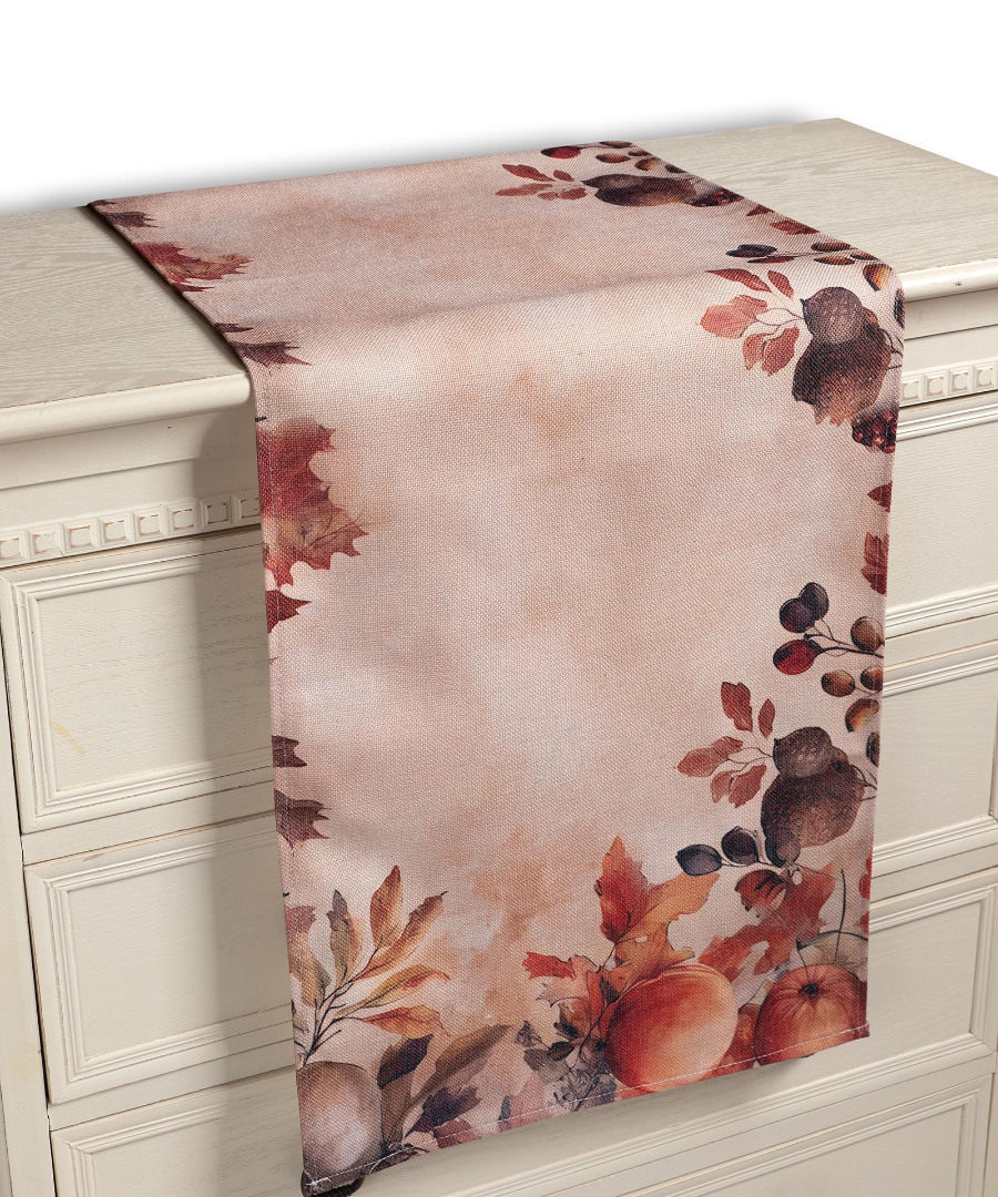 runnerks5 Τραβέρσα με στάμπα (40cm x 135cm) ks5 SilkFashion - Image 1