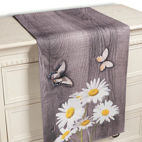 Τραβέρσα με στάμπα (40cm x 135cm) ks6 SilkFashion