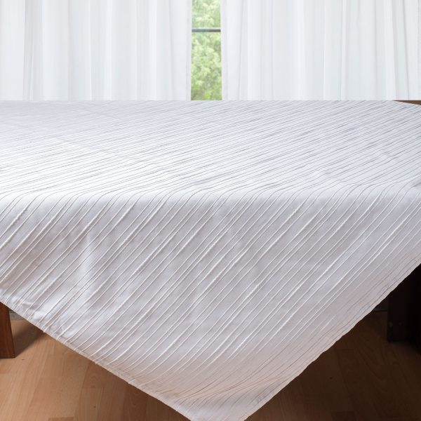 Σαντούκ τραπεζομάντηλο S1058 (160cm x 250cm) ivory SilkFashion