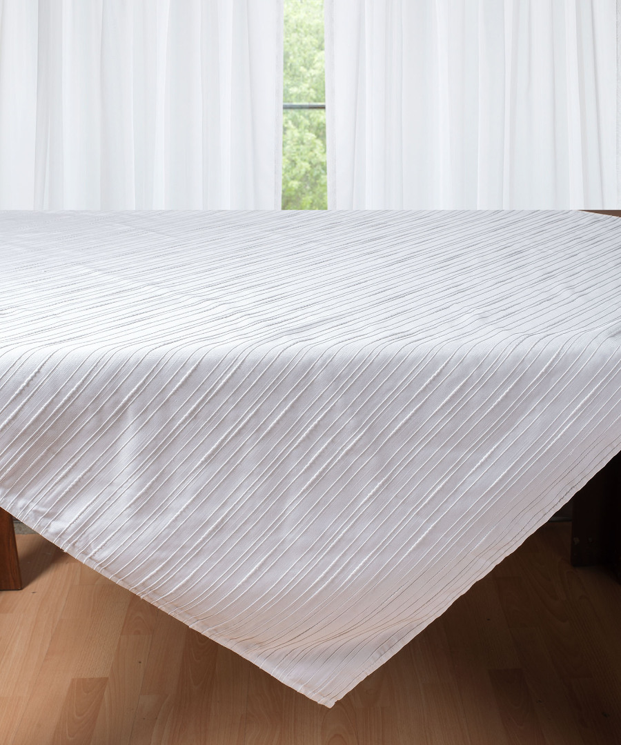 s1058ivoryb Σαντούκ τραπεζομάντηλο S1058 (160cm x 250cm) ivory SilkFashion - Image 1