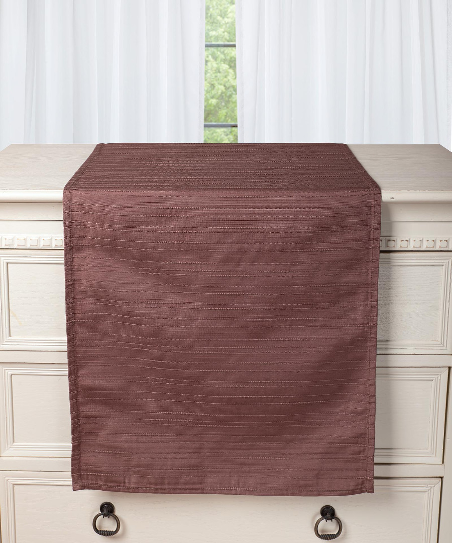 s1058kafe Σαντούκ τραβέρσα S1058 (45cm x 180cm) καφέ SilkFashion - Image 1