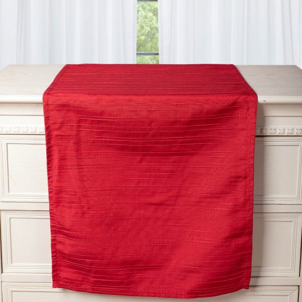 Σαντούκ τραβέρσα S1058 (45cm x 180cm) κόκκινο SilkFashion