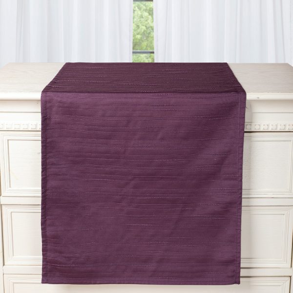 Σαντούκ τραβέρσα S1058 (45cm x 180cm) μώβ SilkFashion