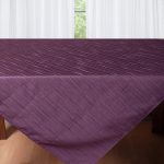 Σαντούκ τραπεζομάντηλο S1058 (160cm x 250cm) μώβ SilkFashion