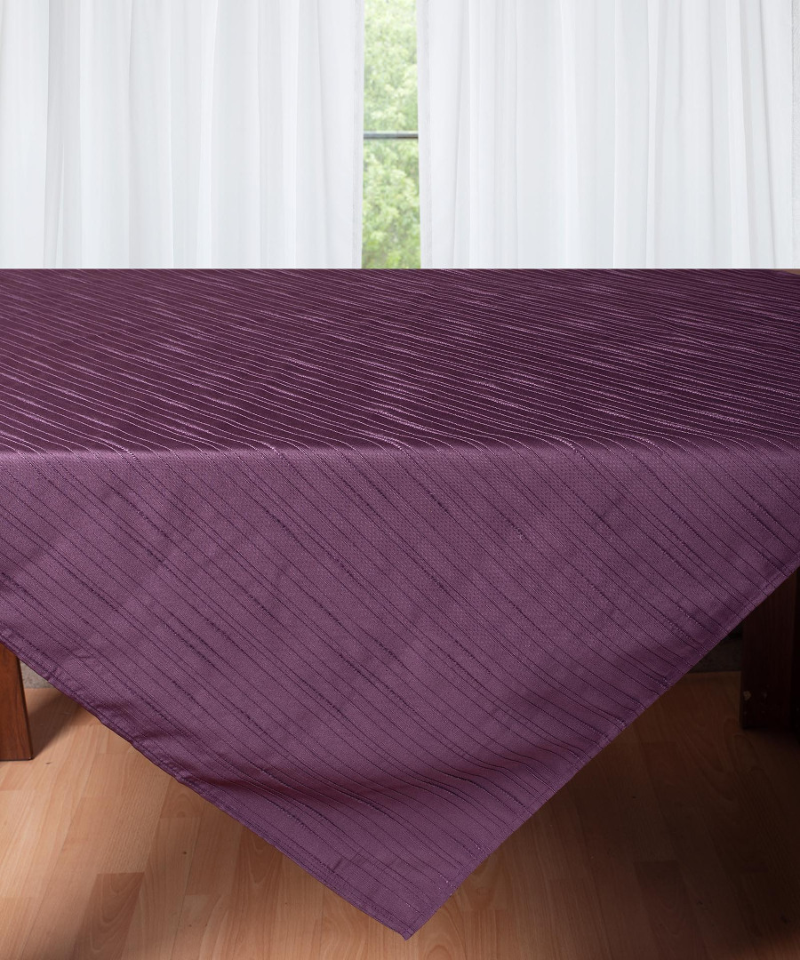 s1058movb Σαντούκ τραπεζομάντηλο S1058 (160cm x 250cm) μώβ SilkFashion - Image 1
