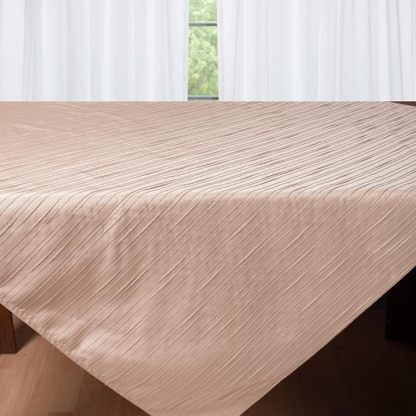 Σαντούκ καρέ S1058 (85cm x 85cm) μπέζ SilkFashion