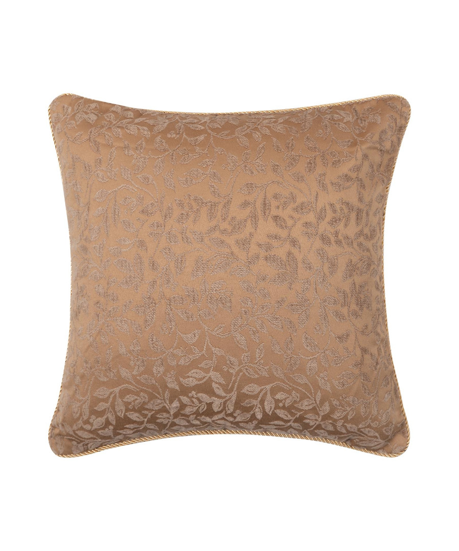 s90011-1 ΜΑΞΙΛΑΡΟΘΗΚΗ s90011 (65cm x 65 cm) μπέζ SilkFashion - Image 1