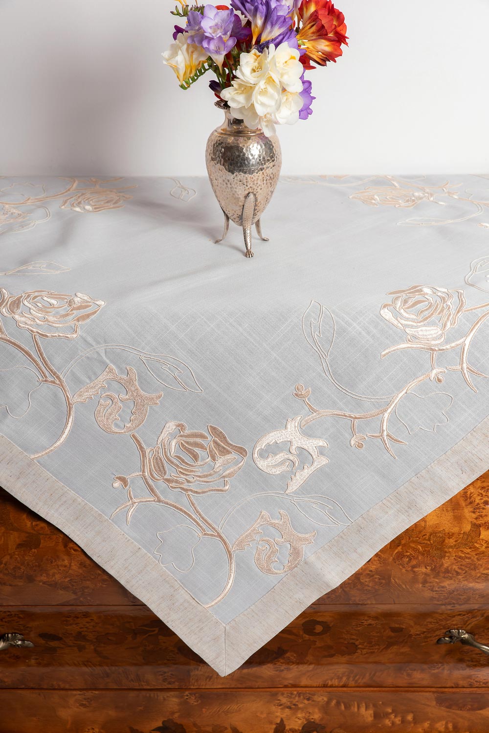 sd001ammou-4 τραπεζομάντηλα (160cm X 250cm) sd001 άμμου SilkFashion - Image 1