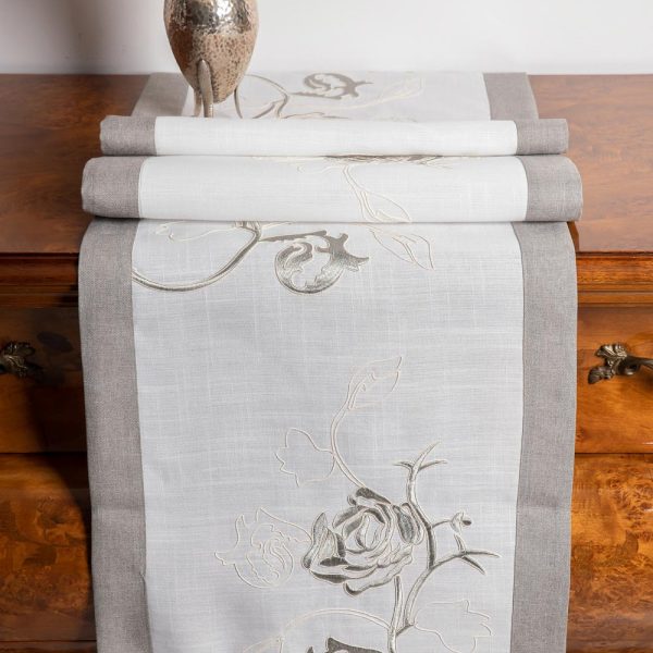 Καρέ (100cm X 100cm)  sd001 γκρι SilkFashion