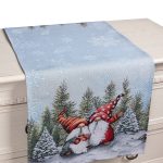 τραβέρσα (40cm x 150cm) SEARCHING GNOMOS SilkFashion