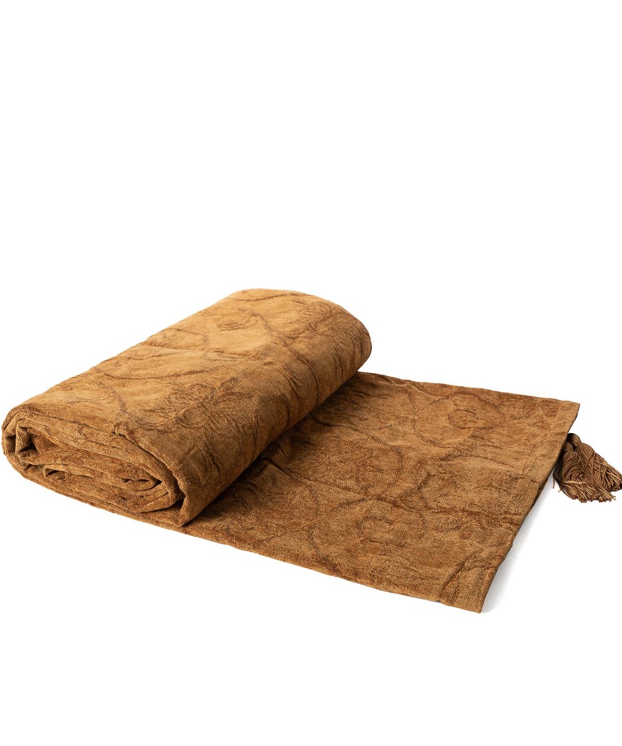 set055xryso ΡΙΧΤΑΡΙΑ 055 (150cm x 180cm / 170cm x 230cm / 170cm x 270cm) χρυσό SilkFashion - Image 1