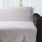 Διακοσμητικό fleece ριχτάρι 033 (150cm x 200cm) silver SilkFashion