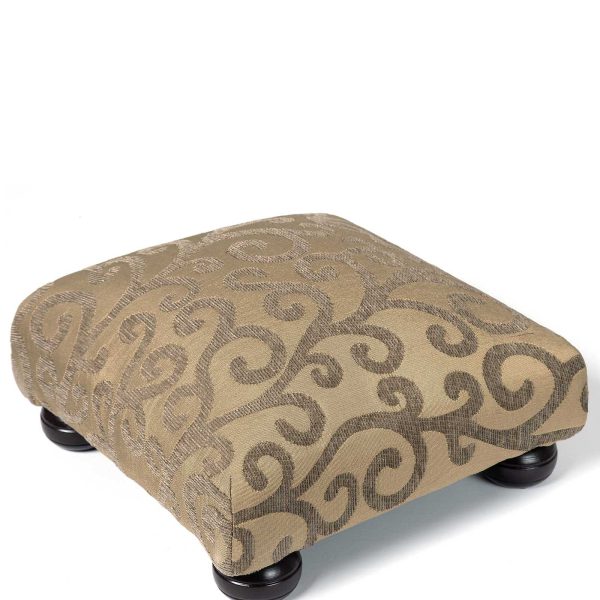 Υποπόδιο (30cm X 30cm X 14cm) 602 κλαδί πράσινο SilkFashion