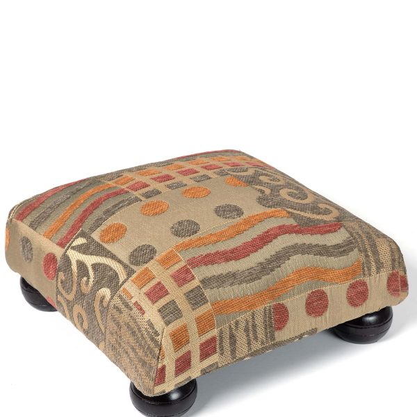 Υποπόδιο (30cm X 30cm X 14cm) 602 πυκνό πράσινο SilkFashion