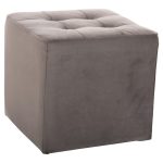 ΣΚΑΜΠΩ PUNK HM264.11 ΓΚΡΙ ΒΕΛΟΥΔΟ 39Χ39Χ36Υεκ. - Image 3