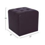 ΣΚΑΜΠΩ ΜΕ PU ΚΑΦΕ PUNK HM264.03 37x37x35εκ - Image 2