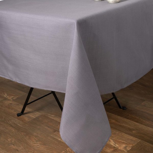 Τραπεζομάντηλα (135cm X 175cm) σκέτο 031 γκρι SilkFashion