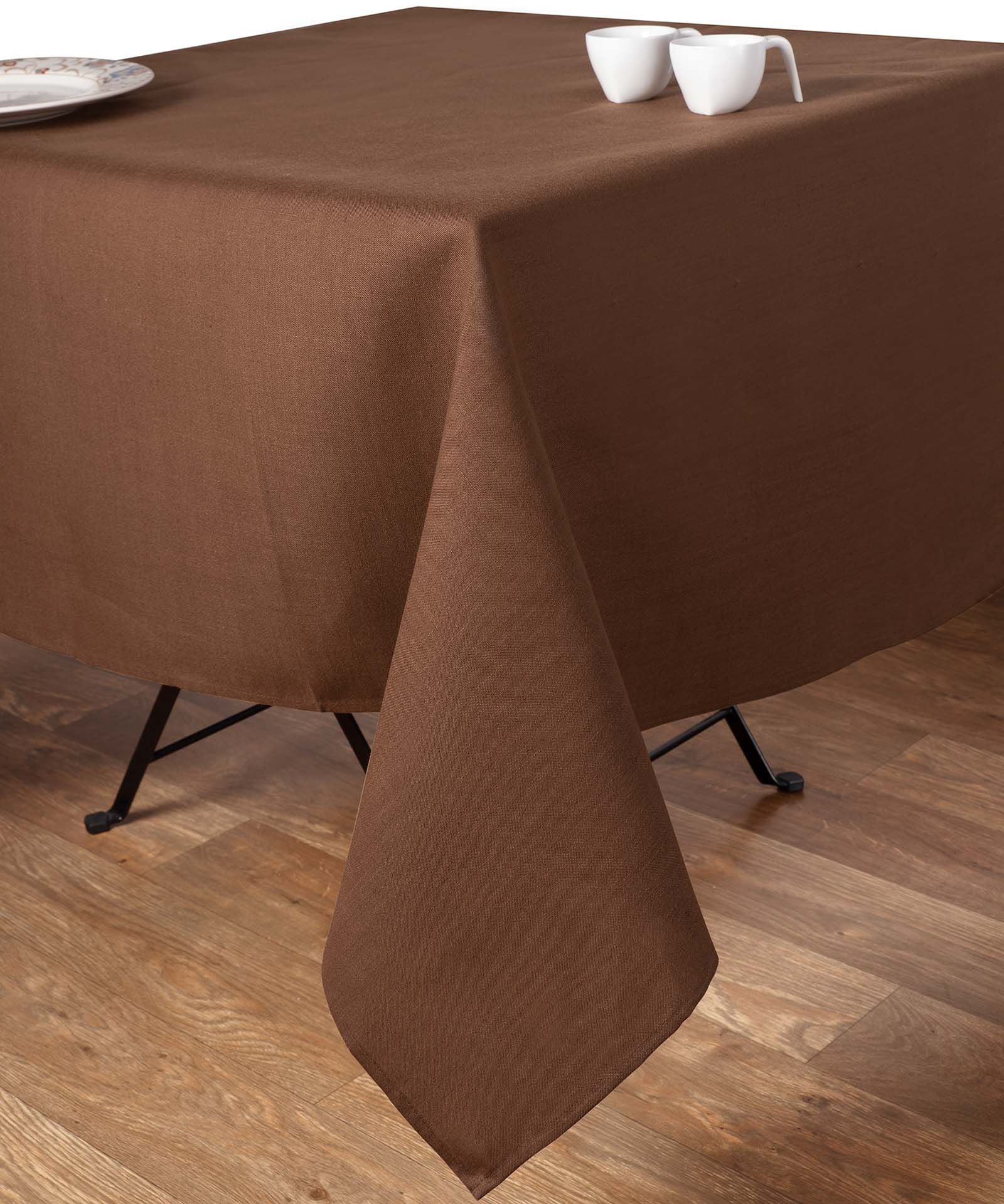 sketo031kafe-2 Τραβέρσα (45cm X 170cm) σκέτο 031 καφέ SilkFashion - Image 1