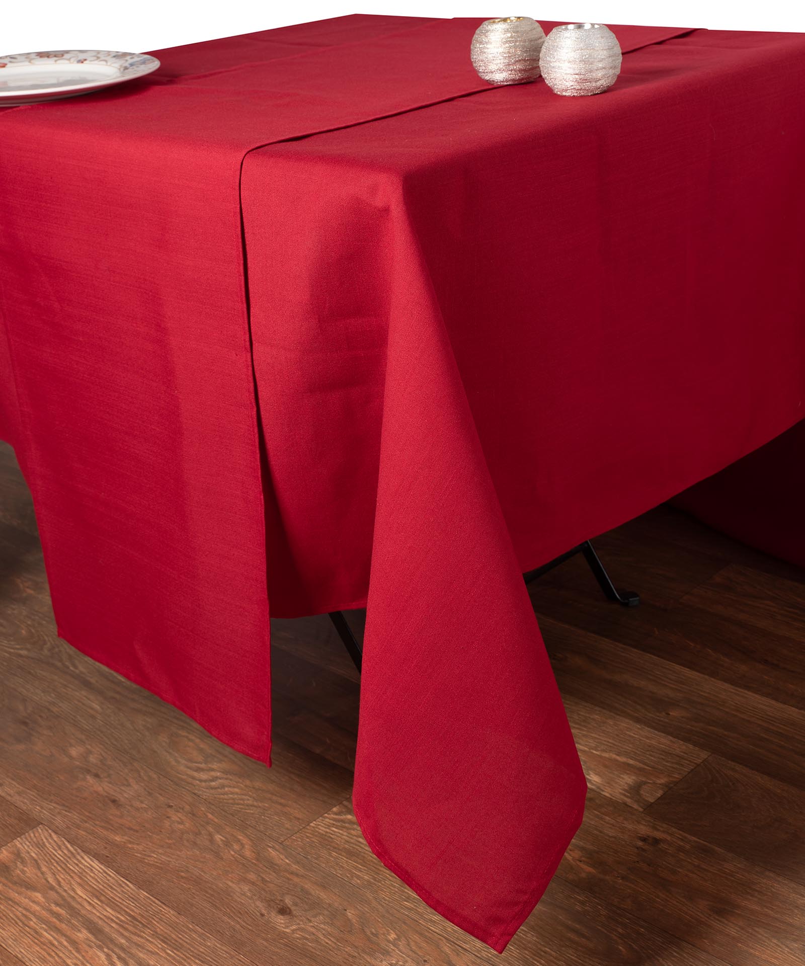 sketo031kokkino-3 Τραβέρσα (45cm X 170cm) σκέτο 031 κόκκινη SilkFashion - Image 1