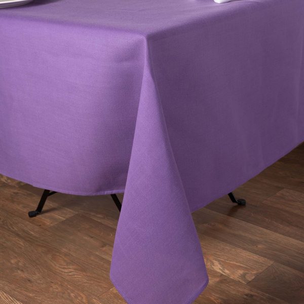 Τραπεζομάντηλα (135cm X 175cm) σκέτο 031 μωβ SilkFashion